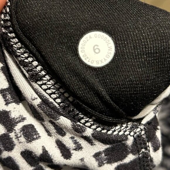 Lululemon Align Pant II 25"Urban Block Ice Grey Black - Picture 6 of 7